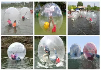 

For Adult 2M Top quality zipper Inflatable Walking Balls Dance ball Water Ball