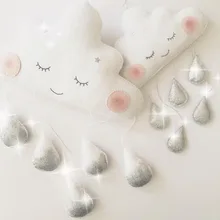 Облако изображением смайлика Детские Спальня Висячие украшения стены Фото Опора игрушки Рождественский best подарки стильная футболка с изображением персонажей видеоигр neting g23