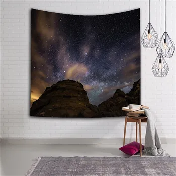 

Universe Starry Printing Mandala Wall Tapestry Canvas Fabric Wall Hanging Decor Tapestry Art Chakra Home Decoration Carpet Mat