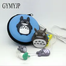 2017 new Totoro Anime Sports MP3 music player with earphone and bag