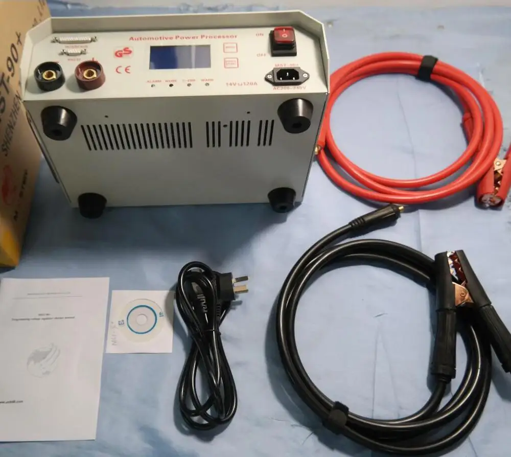 

AUTO ECU coding/programming voltage stabilized MST-90+ car voltage regulator ecu programer 12V lead-acid battery battery charger