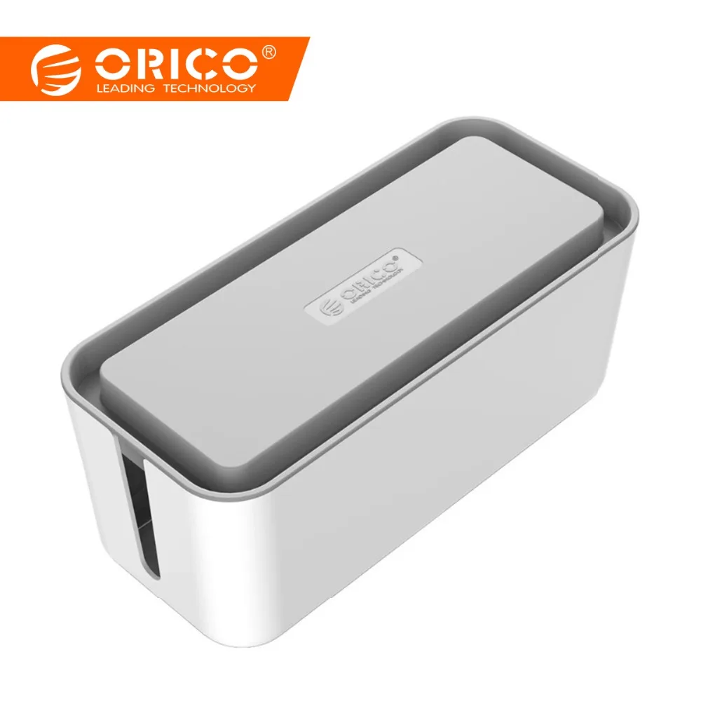 

ORICO Storage Box Phone Holder Power Strip Box for Adapter Wire/Charger Line/USB Network HUB Cable Management Box