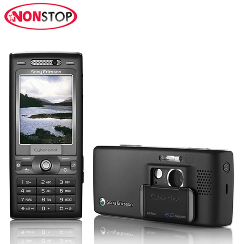 

K800 Sony Ericsson K800 Original Unlocked mobile phones 3G GSM 3.15MP Camera Bluetooth FM Radio JAVA Refurbished Cell Phone