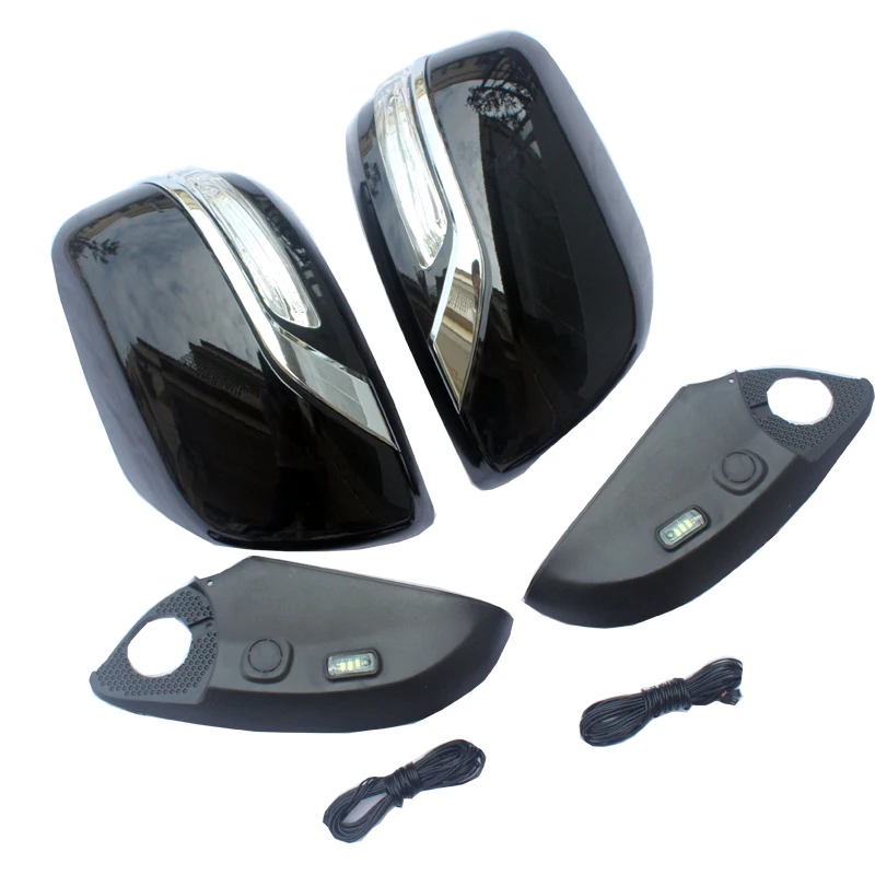 

Car Side Rear-View Mirror Cover Replacement For Toyota Land Cruiser 200 FJ200 2008 2009 2010 2011 Accessories
