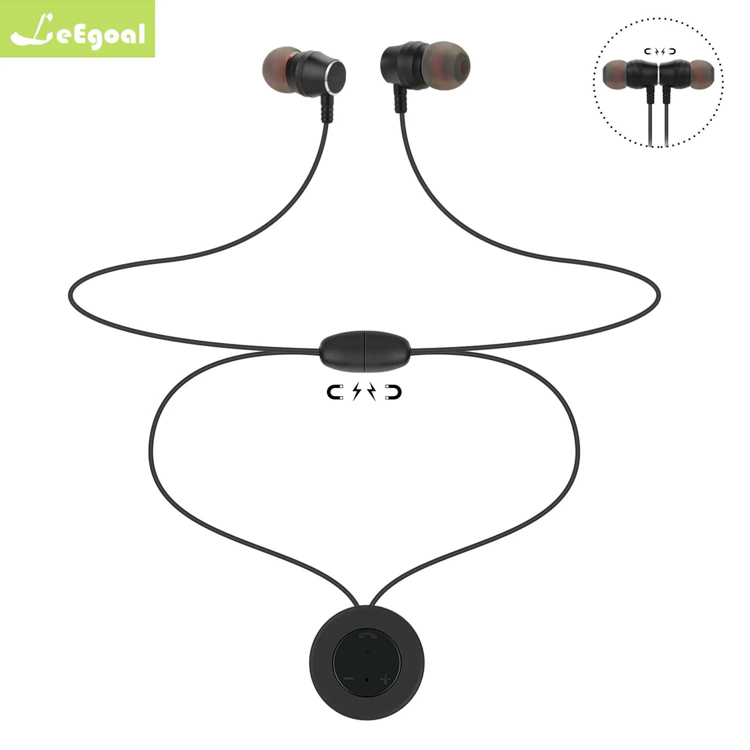 Necklace Style Bluetooth Earphone Wireless Stereo Bluetooth Headset