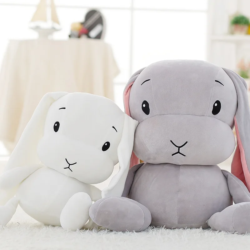 MIAOOWA 1PC 25/50CM Kawaii Rabbit Stuffed Plush Doll Kid Cute Animal Rabbit Toy Baby Soft Pillow Children Birthday GIft Home Dec MIAOOWA 1PC 25/50CM Kawaii Rabbit Stuffed Plush Doll Kid Cute Animal Rabbit Toy Baby Soft Pillow Children Birthday GIft Home Dec