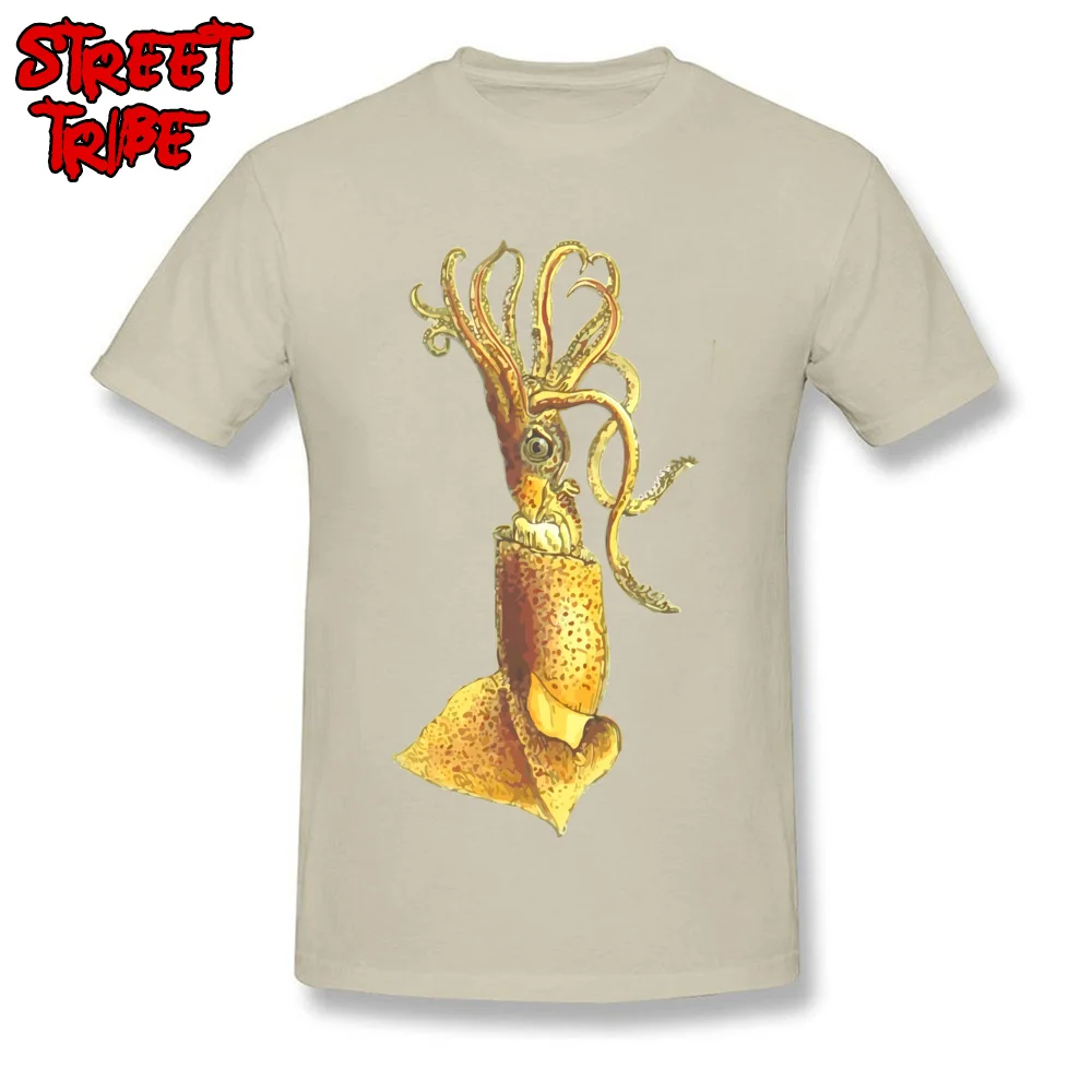 animal 1298875 Summer/Autumn 100% Cotton Crewneck Tees Short Sleeve Funny T Shirt Discount Europe T-shirts Top Quality animal 1298875 beige