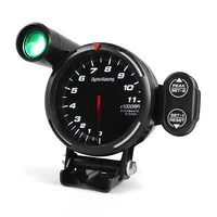 Dynoracing 80MM High-Speed Stepper Motor Tachometer with Shift Light - 0-11000 RPM - Image 5
