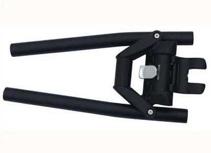 25,4 мм ЧПУ 3D ковка Шток+ быстросъемный QR ergotec складной бар MTB горный велосипед регулируемый руль скутер отдых ручка бар