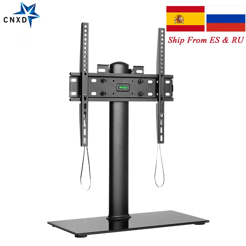 Universele Tv Tafel Desk Stand Tv Monitor Base Stand Tv Desktop Floor Stand Tv Stand Met Mount Voor Home Office voor 26 ''-55'' Universele Tv Tafel Desk Stand Tv Monitor Base Stand Tv Desktop Floor Stand Tv Stand Met Mount Voor Home Office voor 26 ''-55''