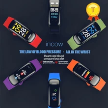 Водонепроницаемый смарт-браслет здоровья кислород кровяное давление пульсометр браслет фитнес-трекер Смарт-браслет для iphone x