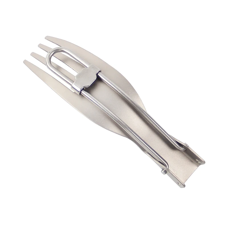 2016 OEM New Mode Keith Ti5303 Titanium Folded Spork outdoor And Camping Table Cooking Ware Set Best Price 