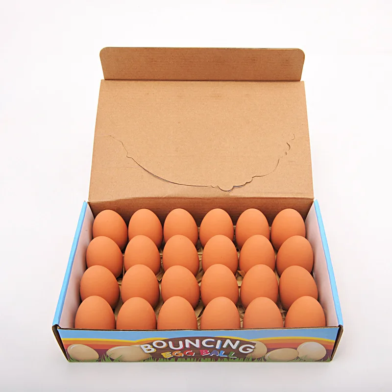 HZFZ одна деталь Смешные новинки продукты резиновая игрушка для животных прыгающий яичный шар не сломанный нетоксичный экологический антистресс мяч