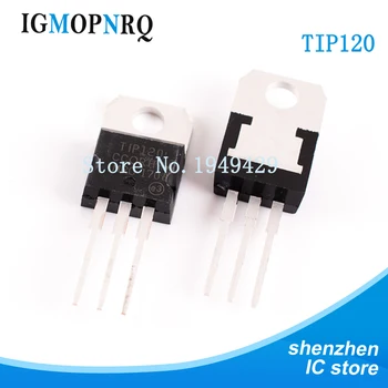 

10PCS/lot TIP120 TIP120 TO-220 Darlington transistor NPN Darlington New original