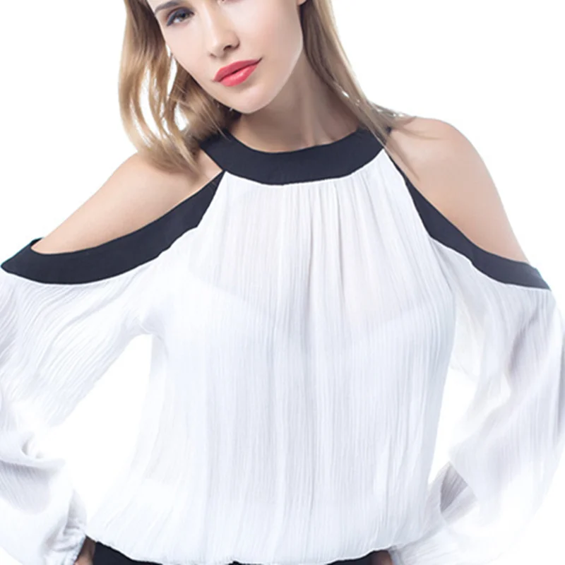 2017 Plus Size Summer Tops Fashion Off Shoulder Top For Women O Neck