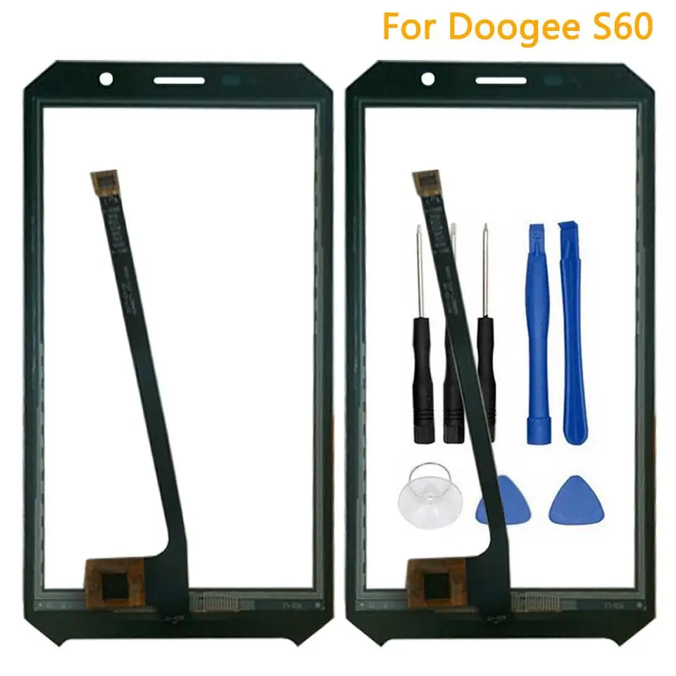 Сенсорный Экран Сенсор Для DOOGEE S60 Сенсорный экран планшета Touch Панель Стекло объектив Сенсор Для Doogee S60 Запчасти для авто