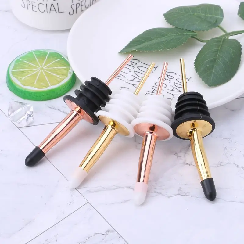Нержавеющая сталь Ликер Spirit Pourer Бутылка для вина Pour Flow Spout Пробка колпачок