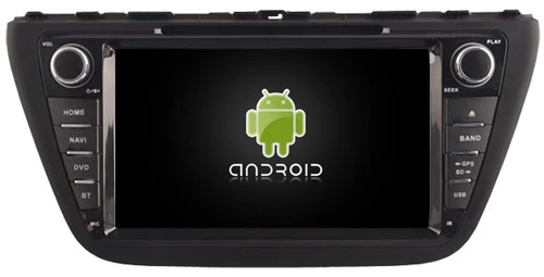Perfect Navirider car dvd player multimedia autoradio android 8.1 wifi gps navigation for Suzuki SX4 S Cross 2014-2015 headunits stereo 0