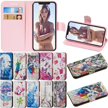 

Luxury 3D Style Leather Flip Wallet Case Smartphone Soft Silicone Cover Coque Funda for HUAWEI Y5 Prime Y6 2018 Honor 7C 7A Pro