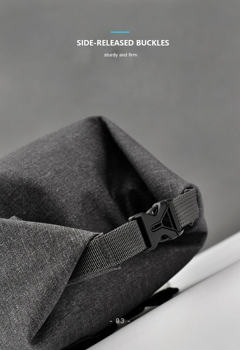 Best ROSWHEEL 112008 Reflective Cycling Mountain Road Bicycle 5L Bike Handlebar Bag Front Frame Top Tube Pannier Pouch Roll-up Design 4