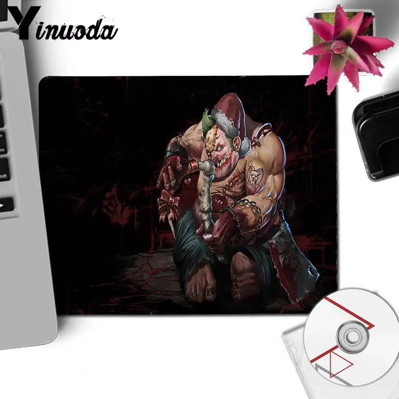 Игровой коврик для мыши Yinuoda Dota 2 Pudge из натурального каучука Настольный ПК