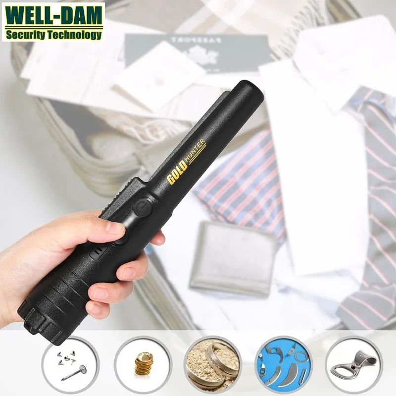 

Free Shipping Hand Held PinPointer Metal Detector Underground Gold Detector