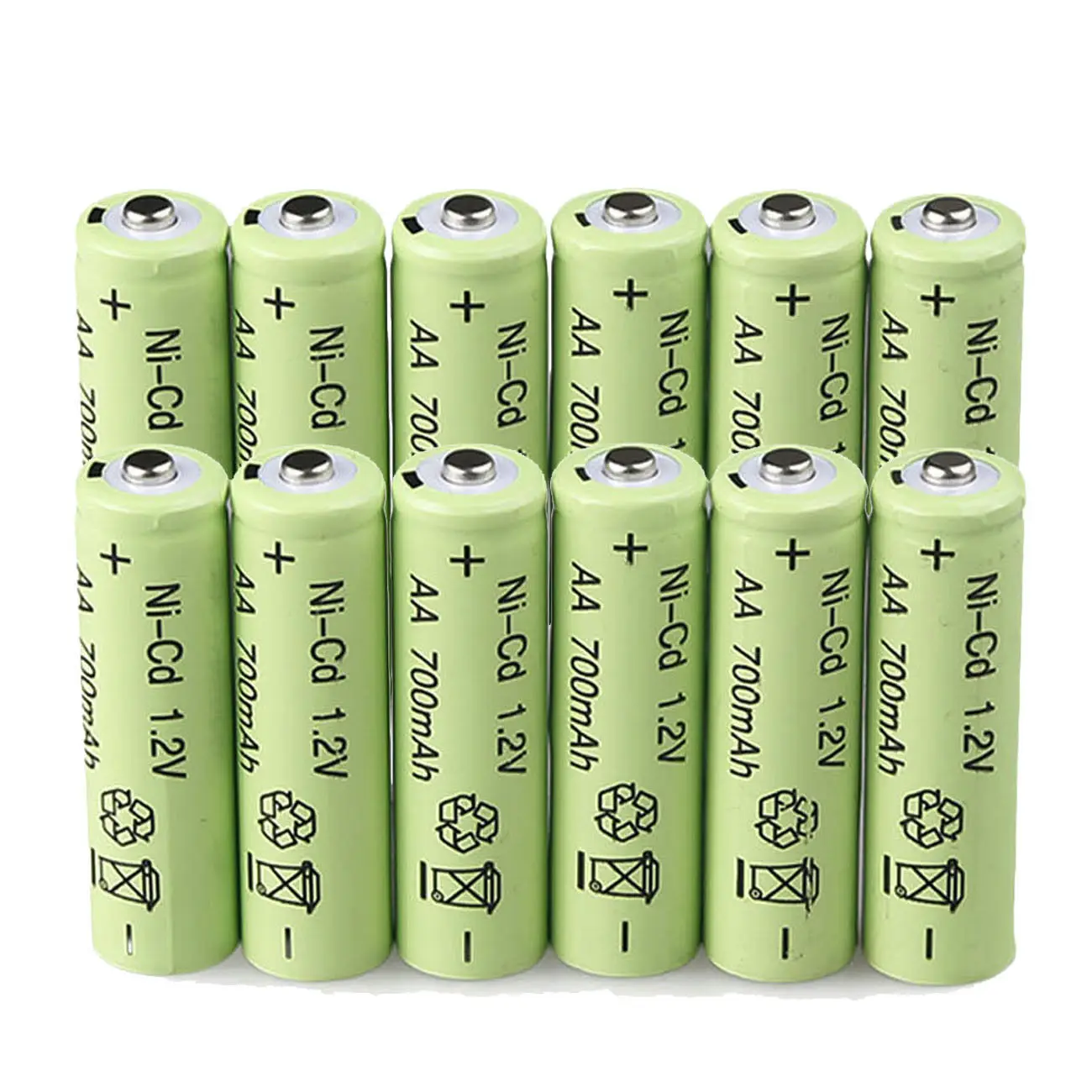 2-10 шт пальчиковые батарейки 700mah 1,2 V Ni-CD аккумуляторная батарея для наружной водосточной воды садовая наружная лужайка 2А батарея батер