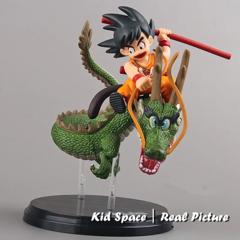 

Action Figure Dragon Ball Z Super Saiyan Goku with Dragon Riding PVC Action Figures Collection Model Toys 14cm