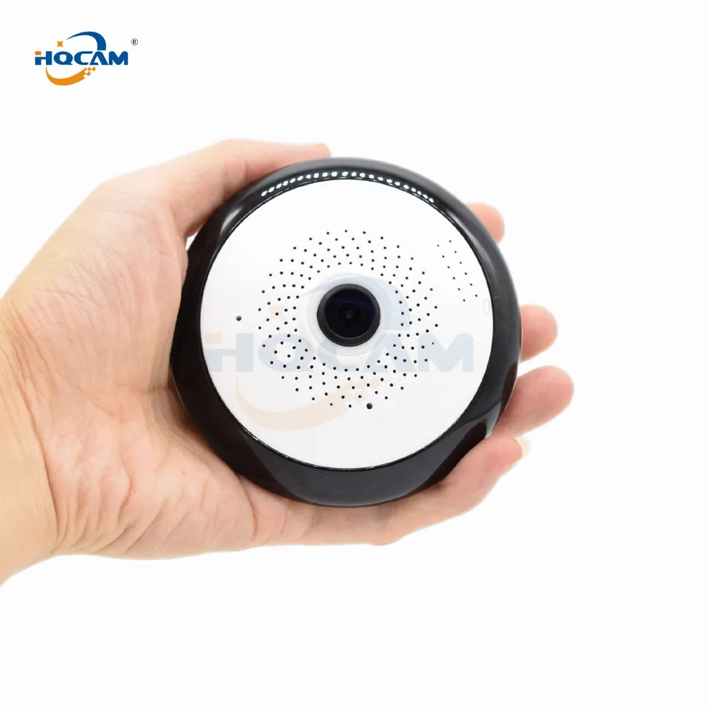 Камера видеонаблюдения HQCAM рыбий глаз 360 МП панорамная Wi Fi|Камеры