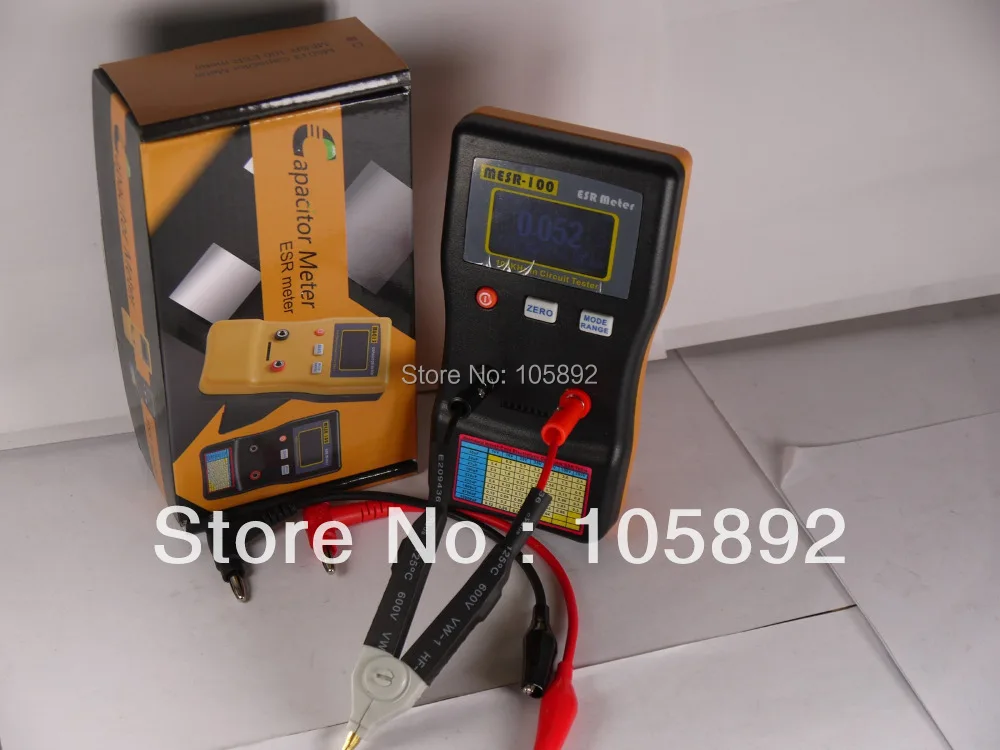 

Upgrade 5pcs/lot  MESR-100 AutoRanging ESR Capacitor / Low Ohm In Circuit Capacitor Meter Up to 0.01 to 100R