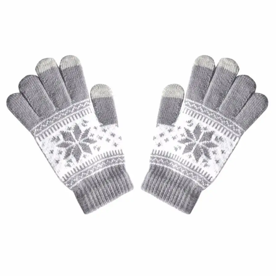 Winter Autumn Gloves Men Women Touch Screen Texting Cap Active Smart Phone Knit