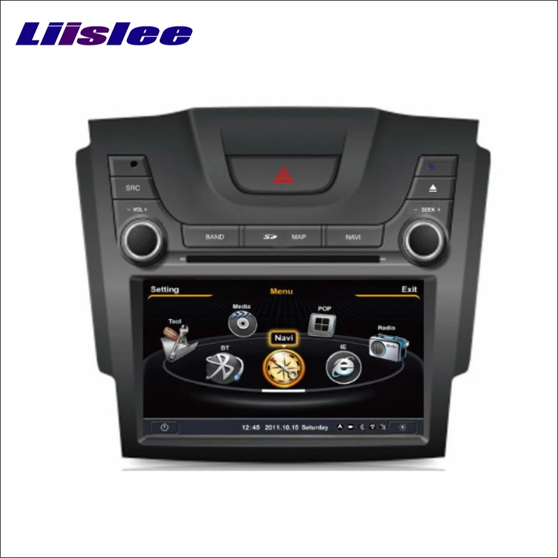 Cheap Liislee Car Multimedia System For Chevrolet Silverado 2012~2013 Radio CD DVD Player GPS Satellite Map Navigation HD Touch Screen 1