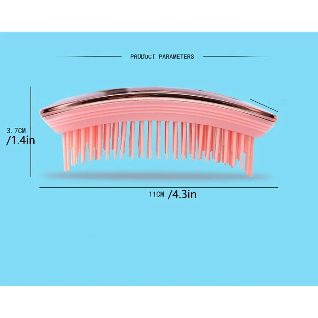 Новые массажные расчески Антистатическая запутывание Расчёска, облегчающая Расчесывание Волос влажный душ Гальваническая расческа для