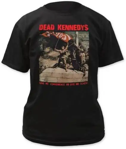 Новинка 2018 футболка DEAD KENNEDYS-Give Me Convenience S-M-L-XL-2XL фирменная официальная Мужская