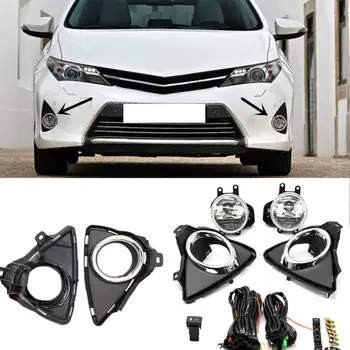 

Auto Fit For Toyota Auris 2013-2015 1 Set Front Fog Lamp Cover Trim Replace