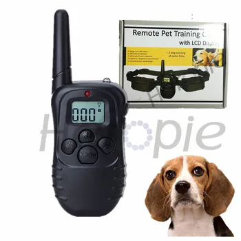 

Heropie Waterproof And Rechargeable Pet Dog Training Collar LCD Display Remote Electric Shock Anti-bark