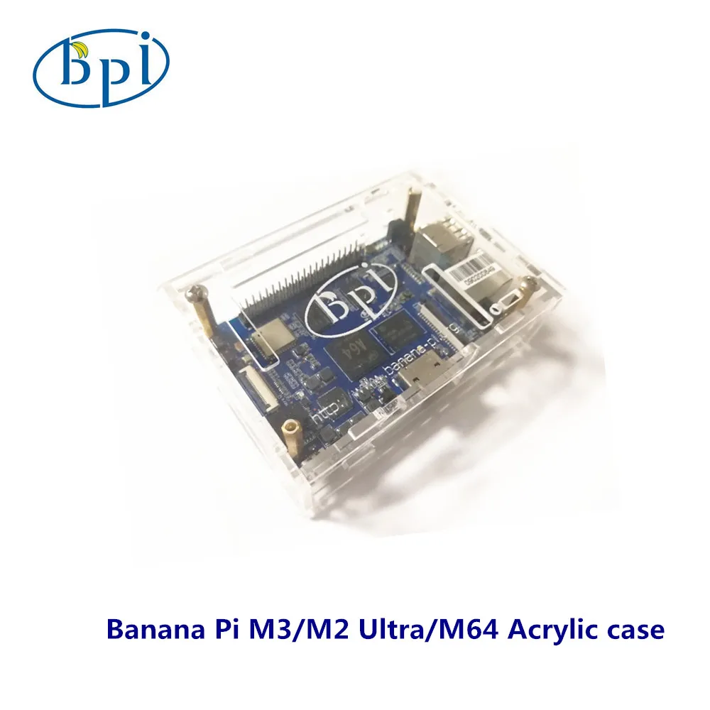 Banana Pi M3/M2 Ultra/M64 акриловый/прозрачный чехол