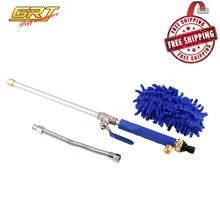 Автомойка высокого давления водяной пистолет силовой Омыватель распылитель водяной шланг с длинным изогнутым полюсом чистящие инструменты садовая автомобильная мойка