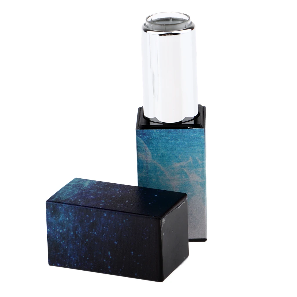 Blue, Gradient Color, Empty Lipstic Tubes with Top Caps, 30g