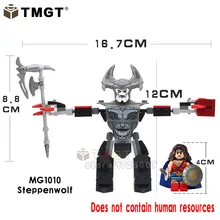 Фигурки tmgt, 50 шт./партия, Супергерои DC, Бэтмен, летающий лисица, Steppenwolf, чудо-женщина, модель детских игрушек