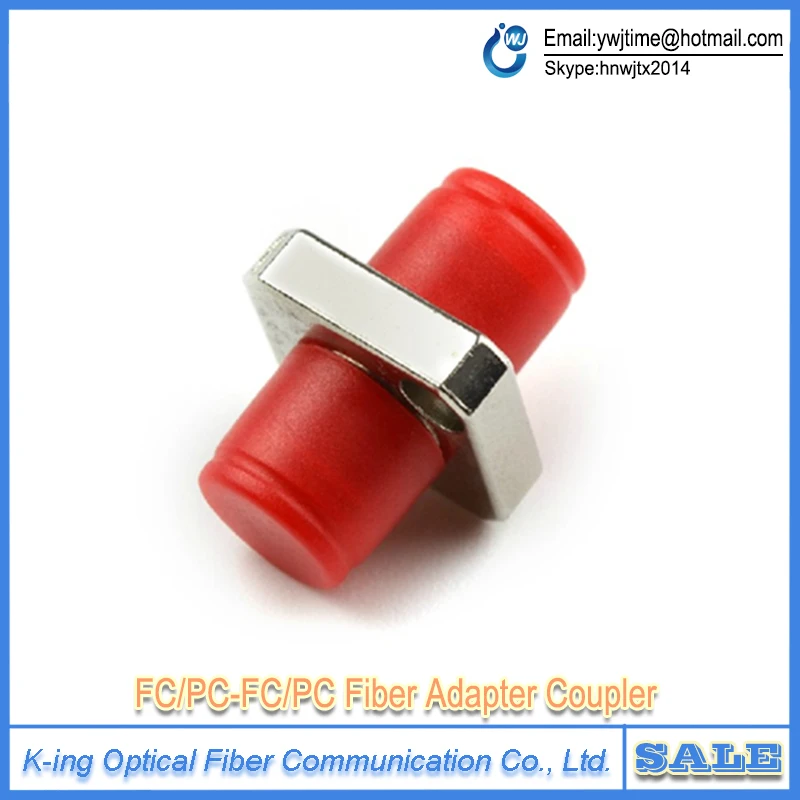 

Newest 10PCS The telecommunication level FC square flange FC-FC optical fiber coupler adapter FC optical fiber adapters
