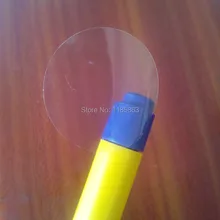 500 шт./лот 30 мм круглые/Круглые Пустые прозрачные уплотнительные наклейки прозрачные ПВХ этикетки без каких-либо логотипов Печать