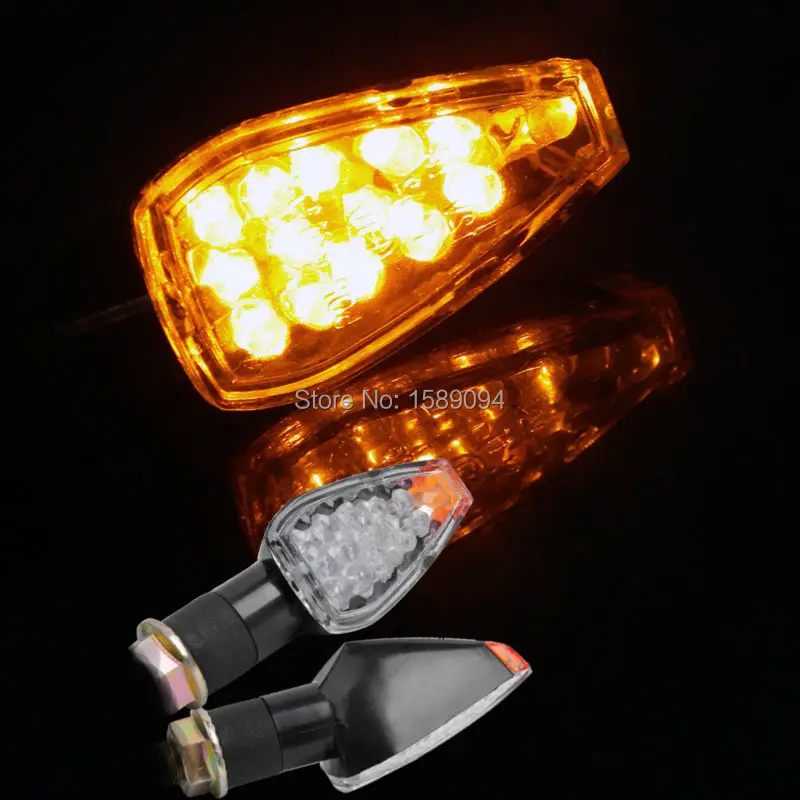 Универсальный 2 W 12 V 14 светодиодный индикатор сигнала поворота мотоцикла