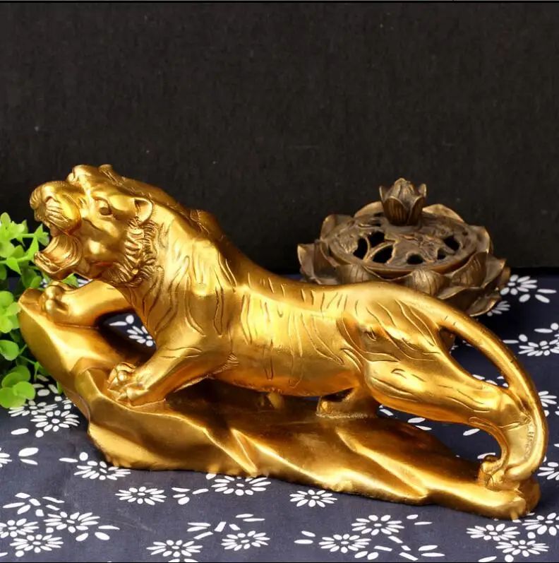SCY NEW + Lucky tiger mountain латунные украшения для мебели lucky Zodiac Feng Shui | Дом и сад