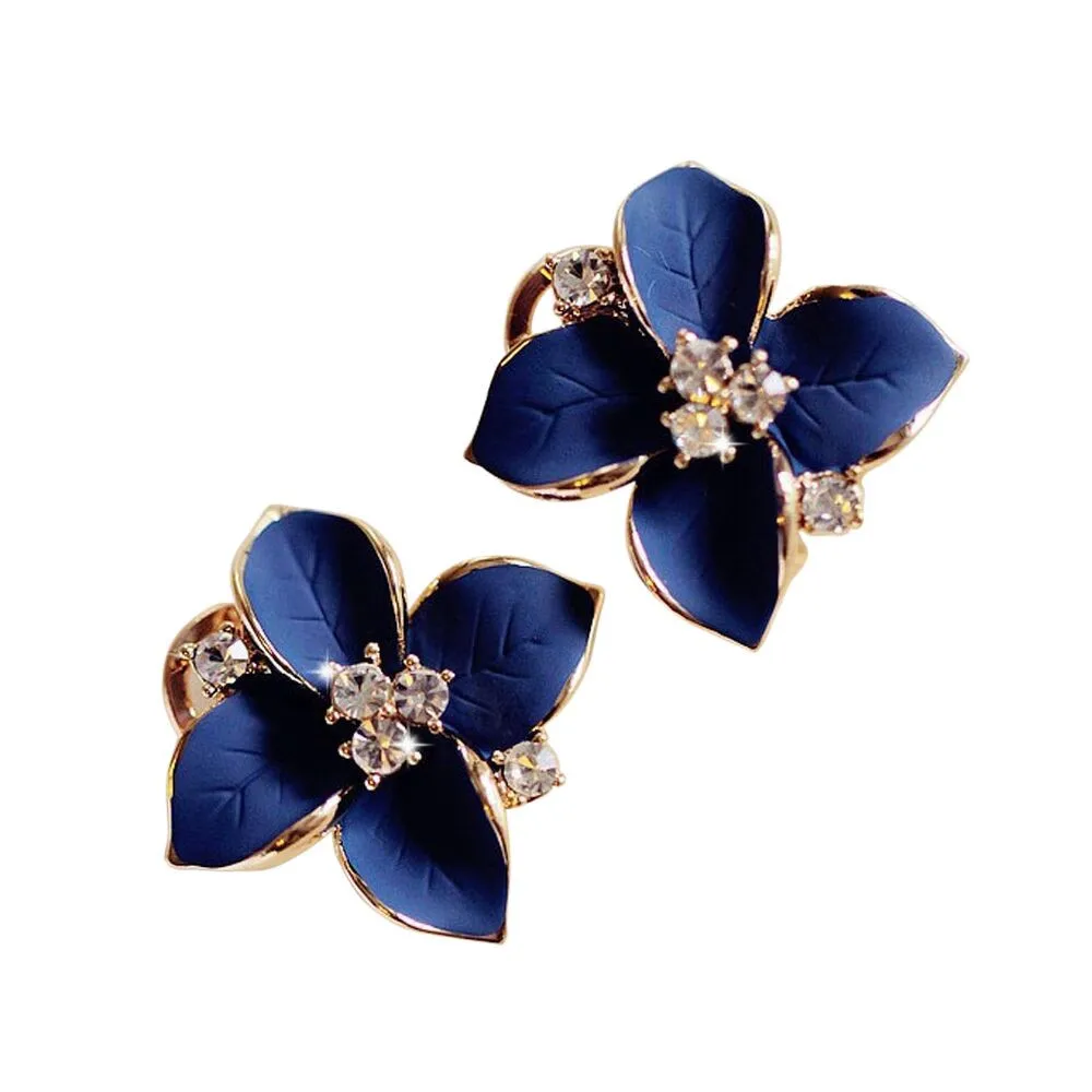 

2019 Charm Crystal Ear Stud Earrings Drop Hook Dangle Earrings women drop earrings jewellery pendientes mujer brincos 745#1