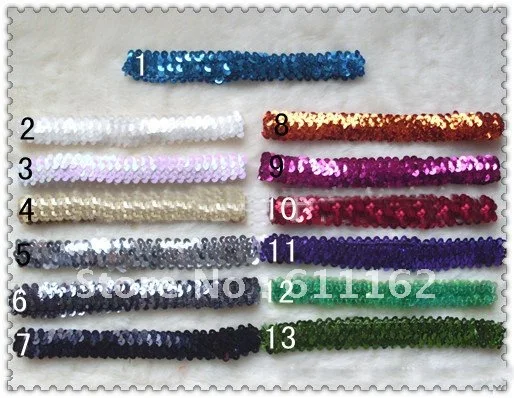 2013 Лучшие продажи 300 шт дизайн-1 ''обруч с бантом Разноцветные детские повязки для девочек стрейч