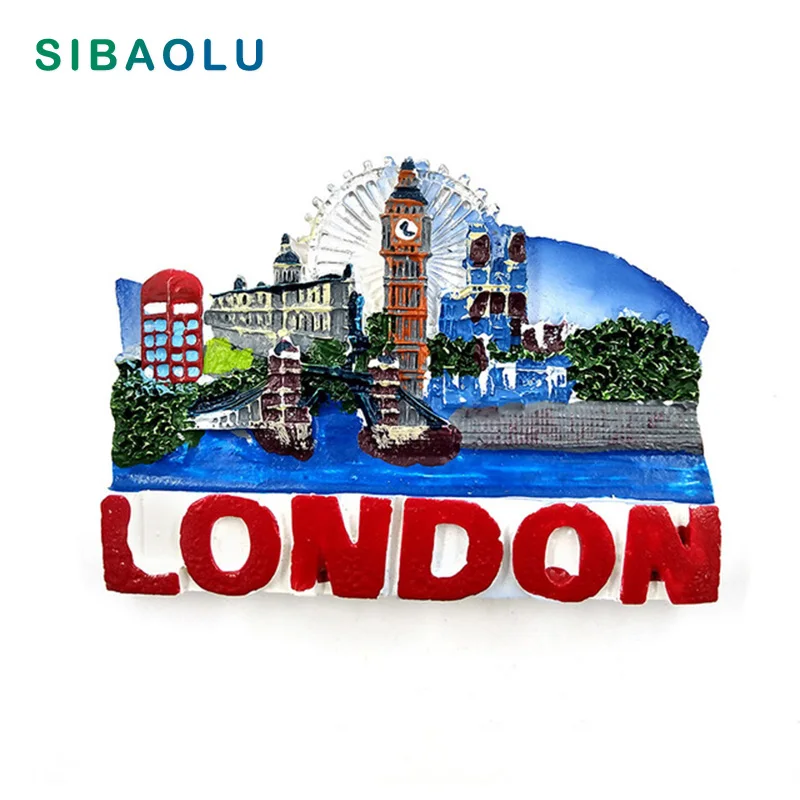 London square fridge United Kingdom England travel souvenir