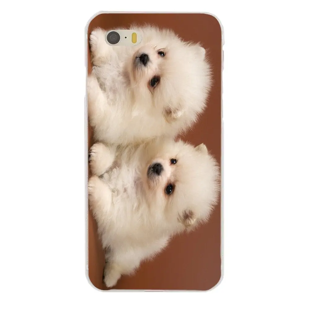 Pomeranian Puppy Dog для Sony Xperia Z Z1 Z2 Z3 Z4 Z5 compact Mini M2 M4 M5 T3 E3 E5 XA XA1 XZ Premium мягкий чехол с