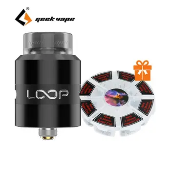 

Geekvape Loop RDA Single/Dual Coil Building with 8 in 1 coil set free gift Loop RDA Atomizer Tank Electronic cigarette Vape