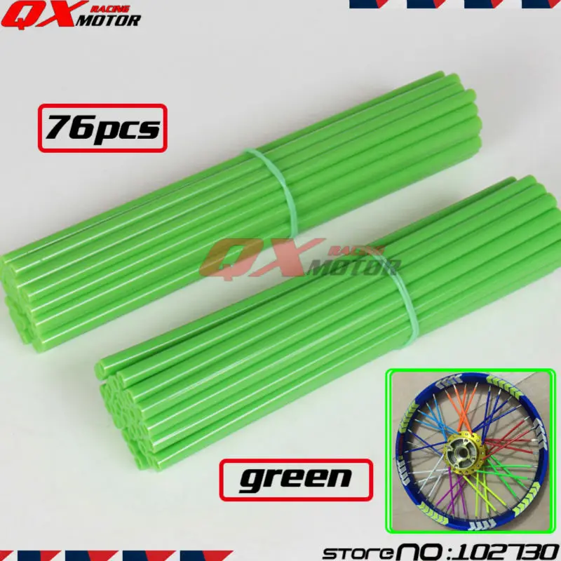 Universal Motorcycle Rim spoke skins covers For KX KLX KXF KLR NSR 85